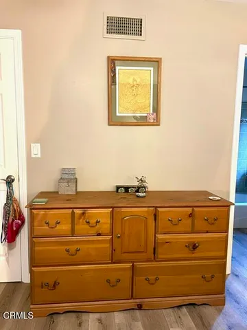 a view of a dresser