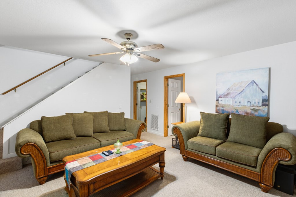 66 Fortenberry Road Young Harris, GA 30582 - Photo 33 of 55 a living room with furniture and a couch