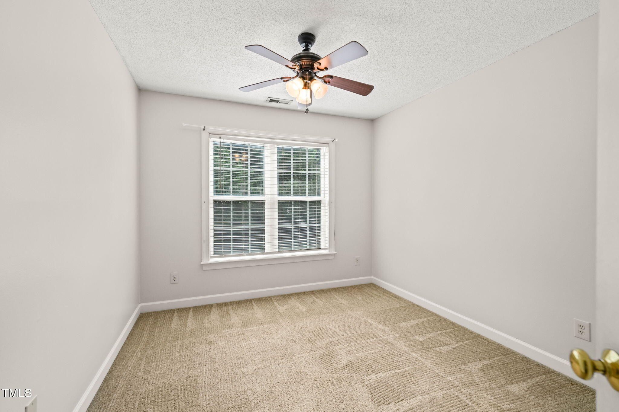 900 Borage Drive Wake Forest, NC 27587 - Photo 31 of 43 an empty room with window and ceiling fan