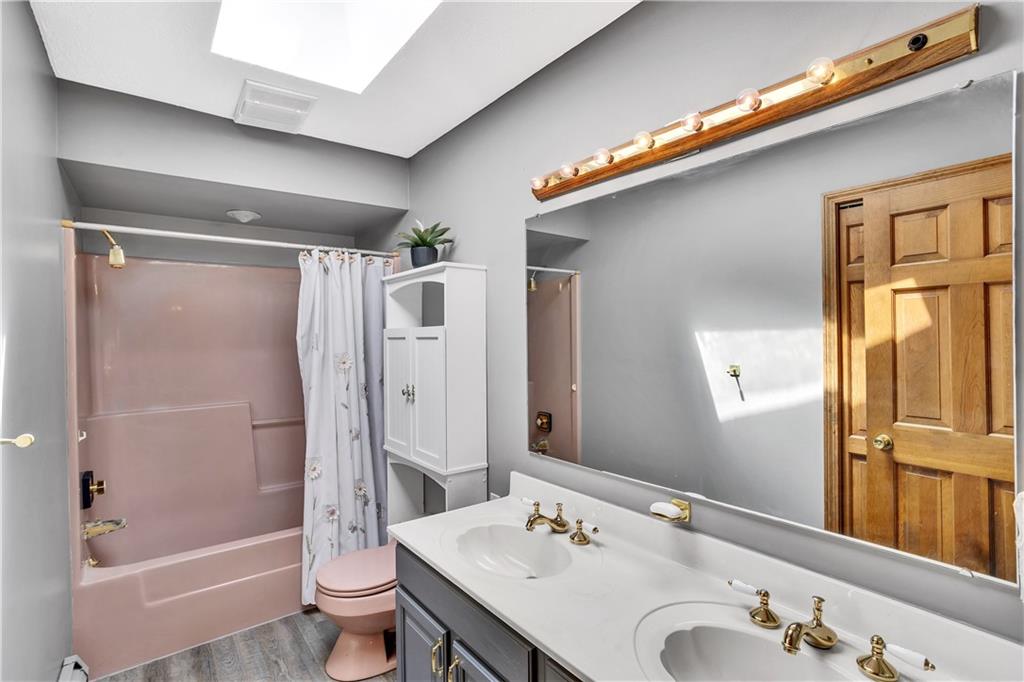 1217 Lovi Road Freedom, PA 15042 - Photo 28 of 39 Hall Bathroom with 2 sinks.