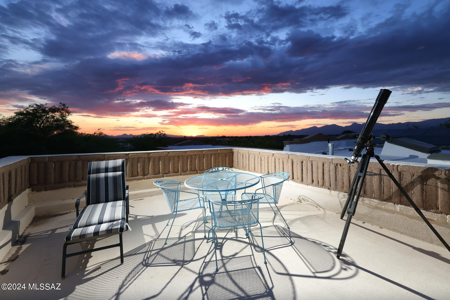 11725 East Spanish Ridge Place Tucson, AZ 85730 - Photo 4 of 51 a view of a balcony with furniture
