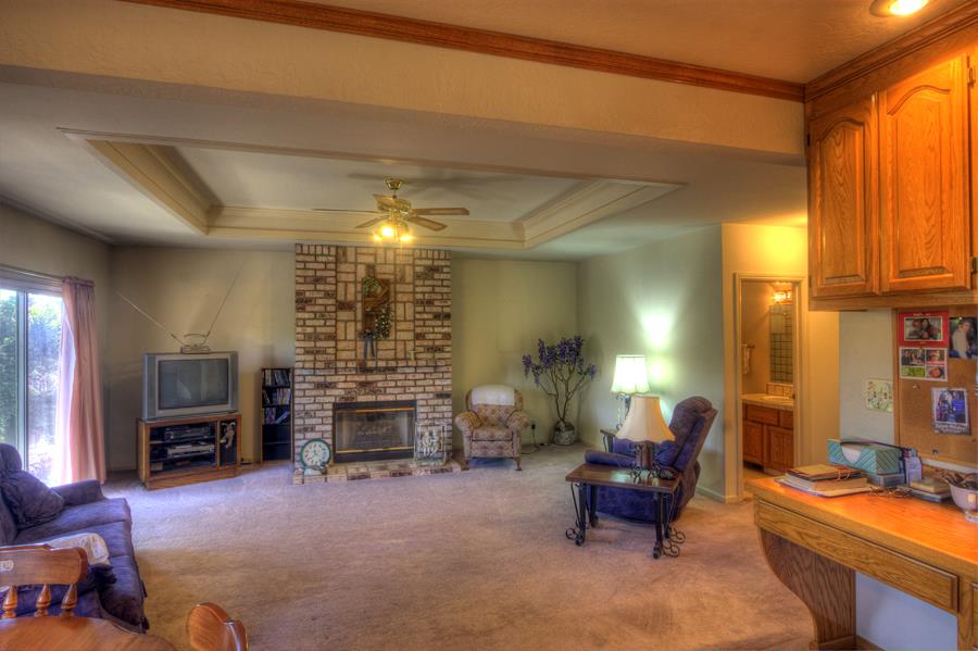 2805 Roop Road Gilroy, CA 95020 - Photo 11 of 20 a living room with furniture and a fireplace