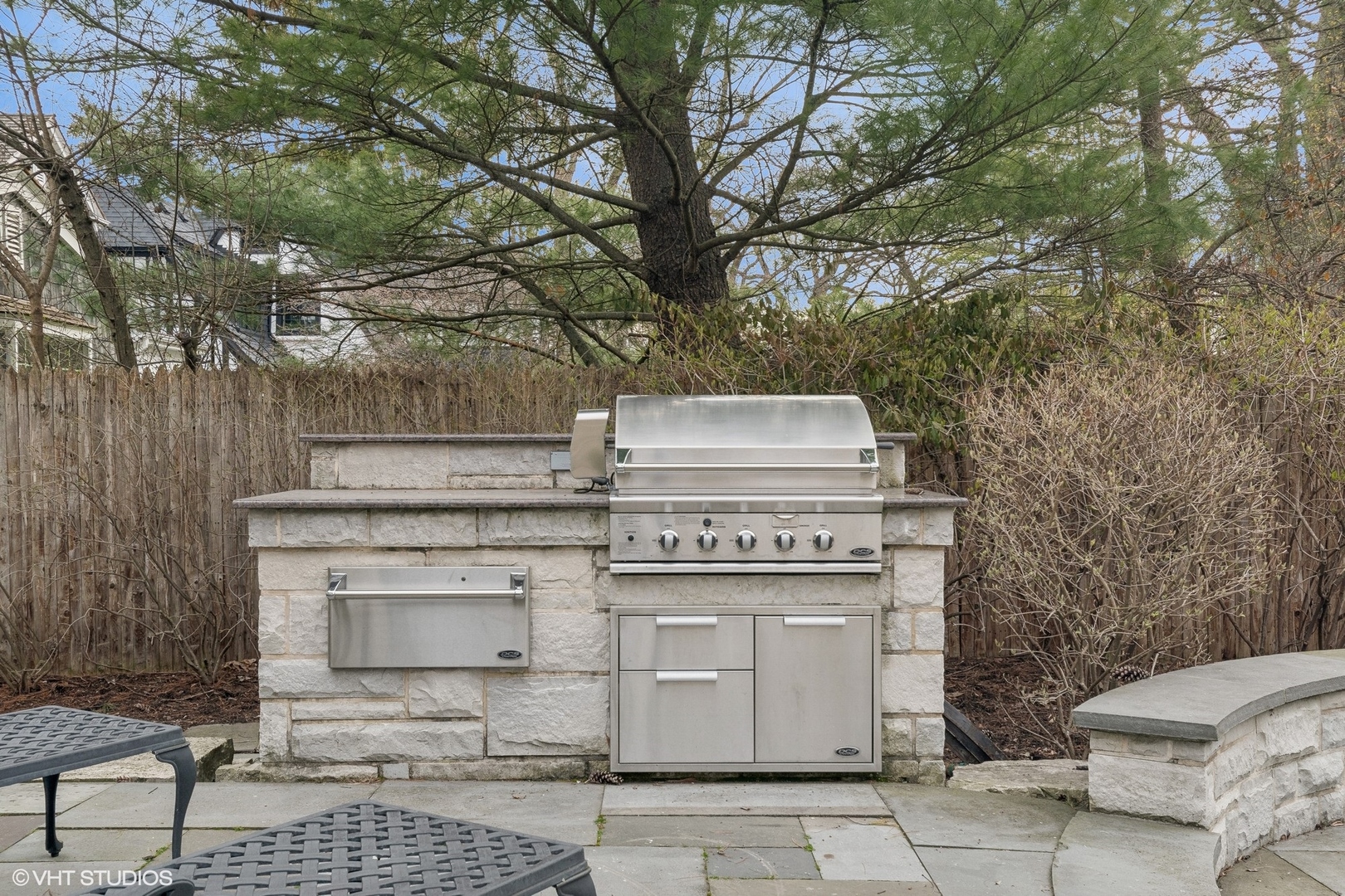 1016 Westmoor Road Winnetka, IL 60093 - Photo 46 of 48 a stove top oven sitting inside of a kitchen