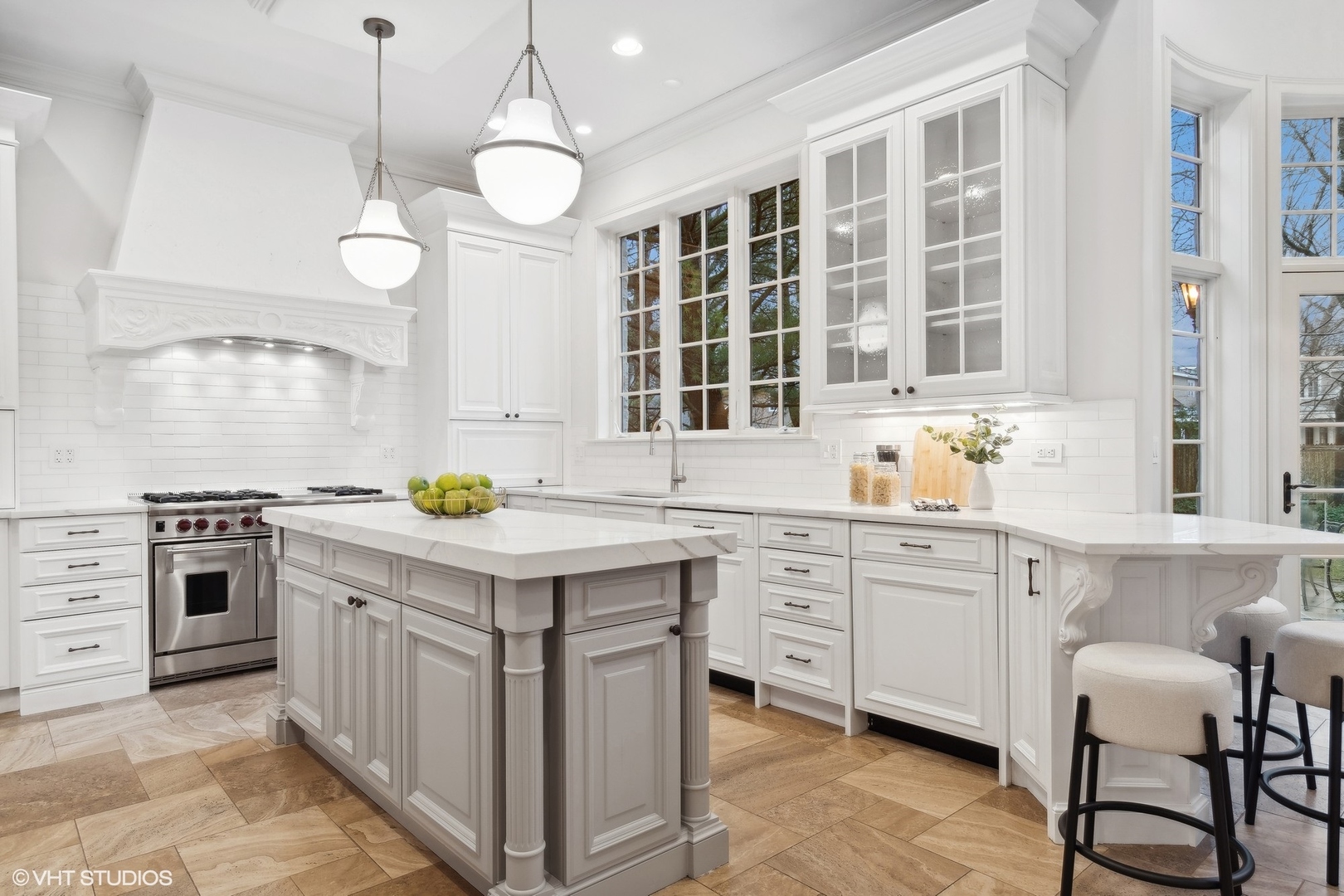1016 Westmoor Road Winnetka, IL 60093 - Photo 10 of 48 a kitchen with a stove and cabinets