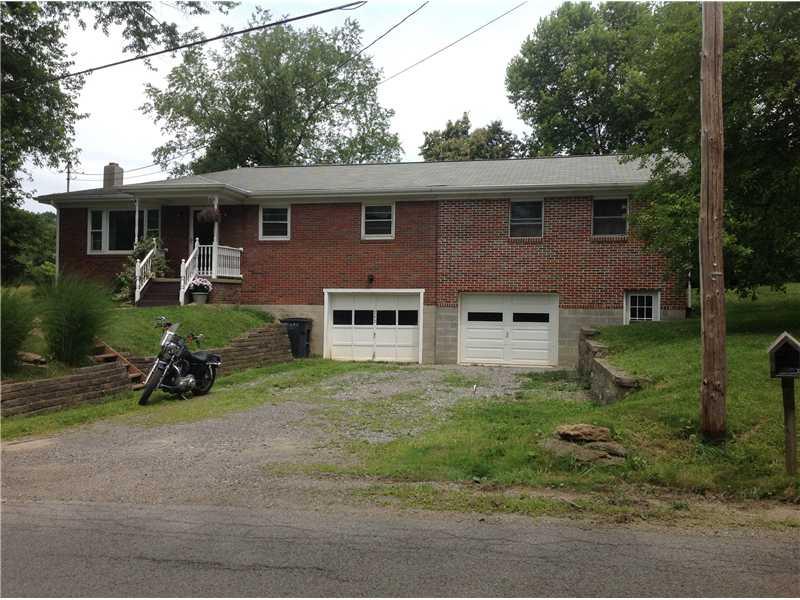 292 Leisie Road Renfrew, PA 16053 - Photo 2 of 24 Exterior Front. Front view of the house. Original garage fits one, new garage can fit 2 or have a work shop or storage