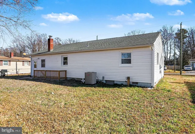 a view of a house with a patio