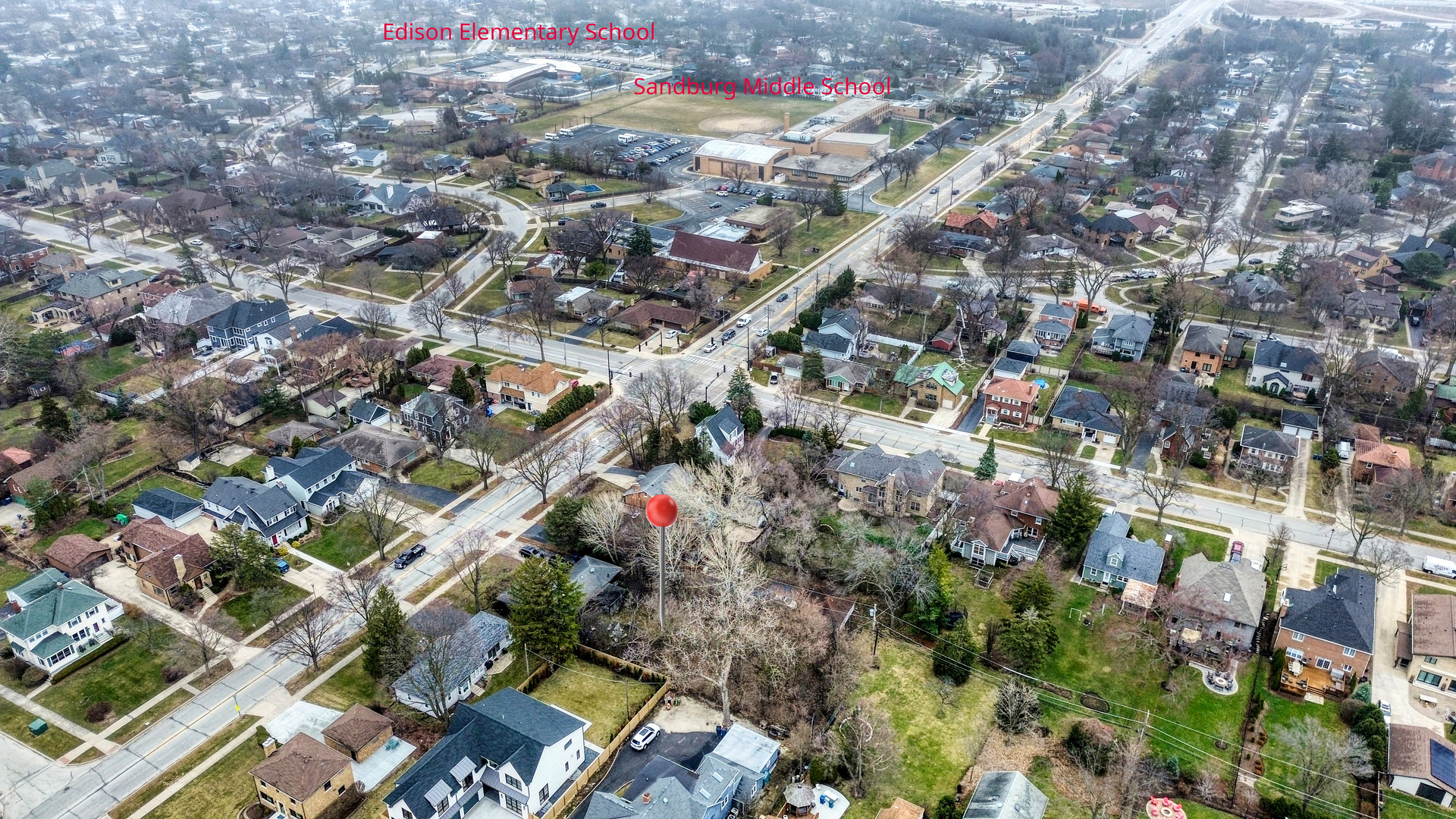 270 East St Charles Road Elmhurst, IL 60126 - Photo 16 of 22 an aerial view of multiple house