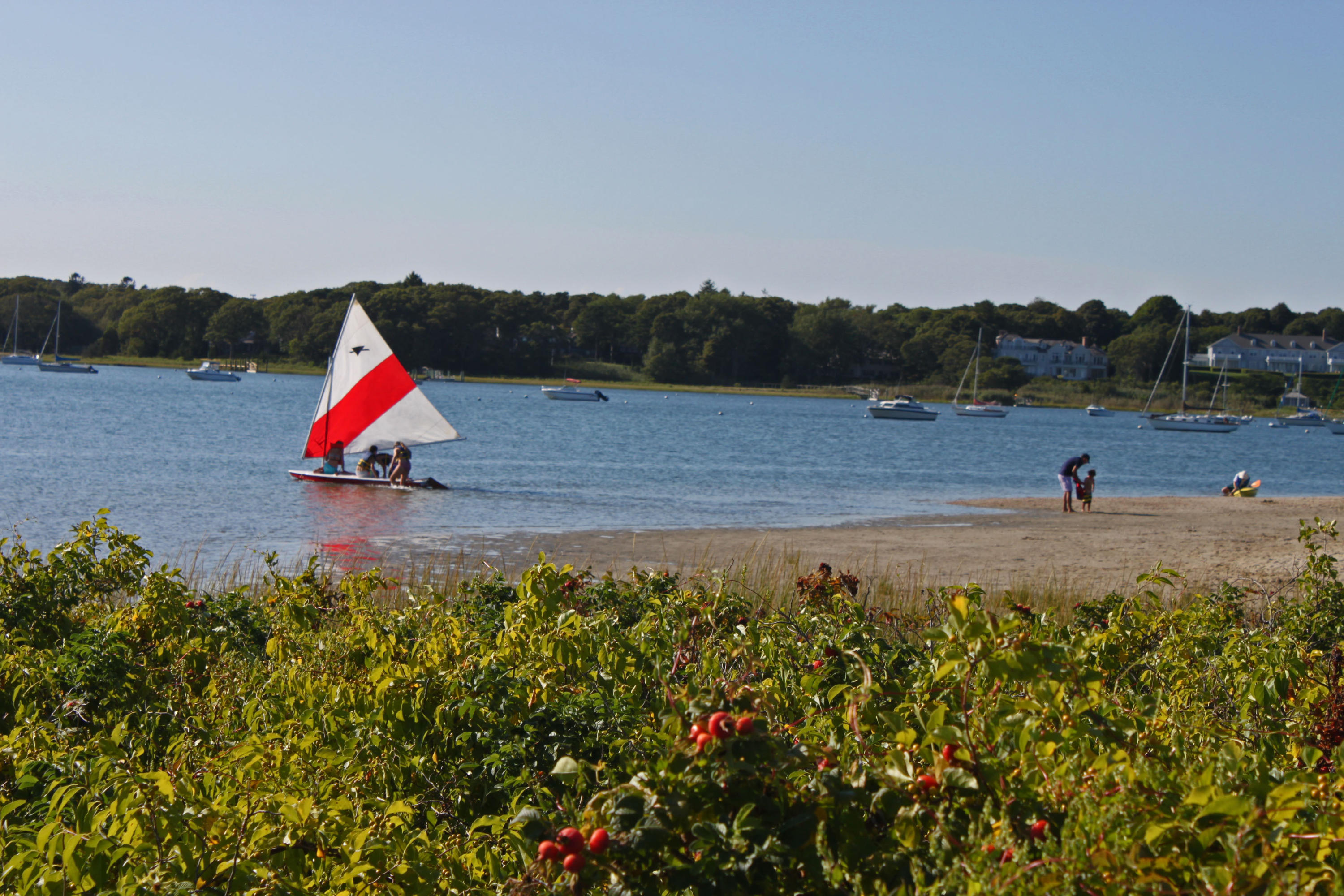 3040 Falmouth Road, Unit F3 Osterville, MA 02655 - Photo 17 of 21 a view of a lake with houses