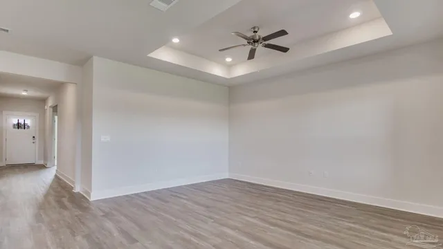 wooden floor in an empty room