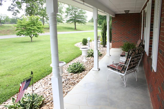 65 Iron Ridge Road Rocky Mount, VA 24151 - Photo 24 of 33 a view of a couches in patio with a yard