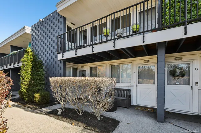 a view of a house with a balcony