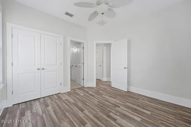 wooden floor in an empty room