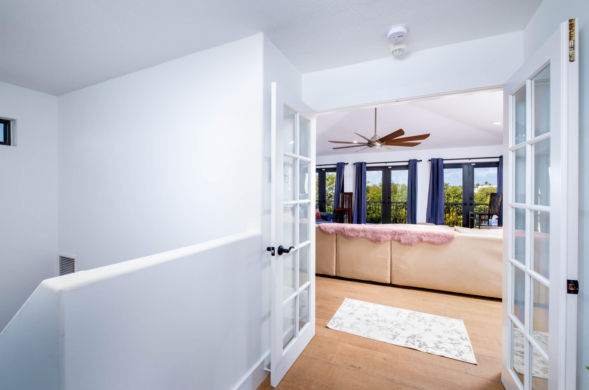 55 Ocean Front Drive Key Largo, FL 33037 - Photo 32 of 59 a living room with furniture and a large window