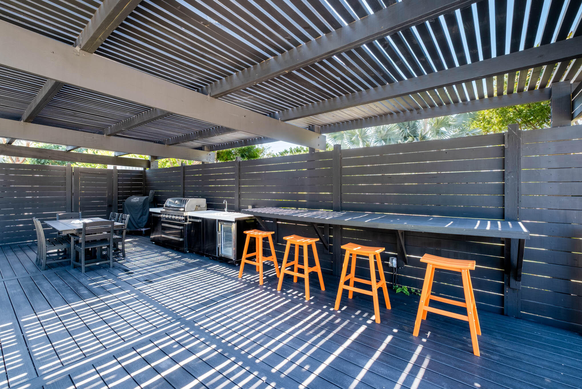55 Ocean Front Drive Key Largo, FL 33037 - Photo 8 of 59 a view of a chairs and table in the patio