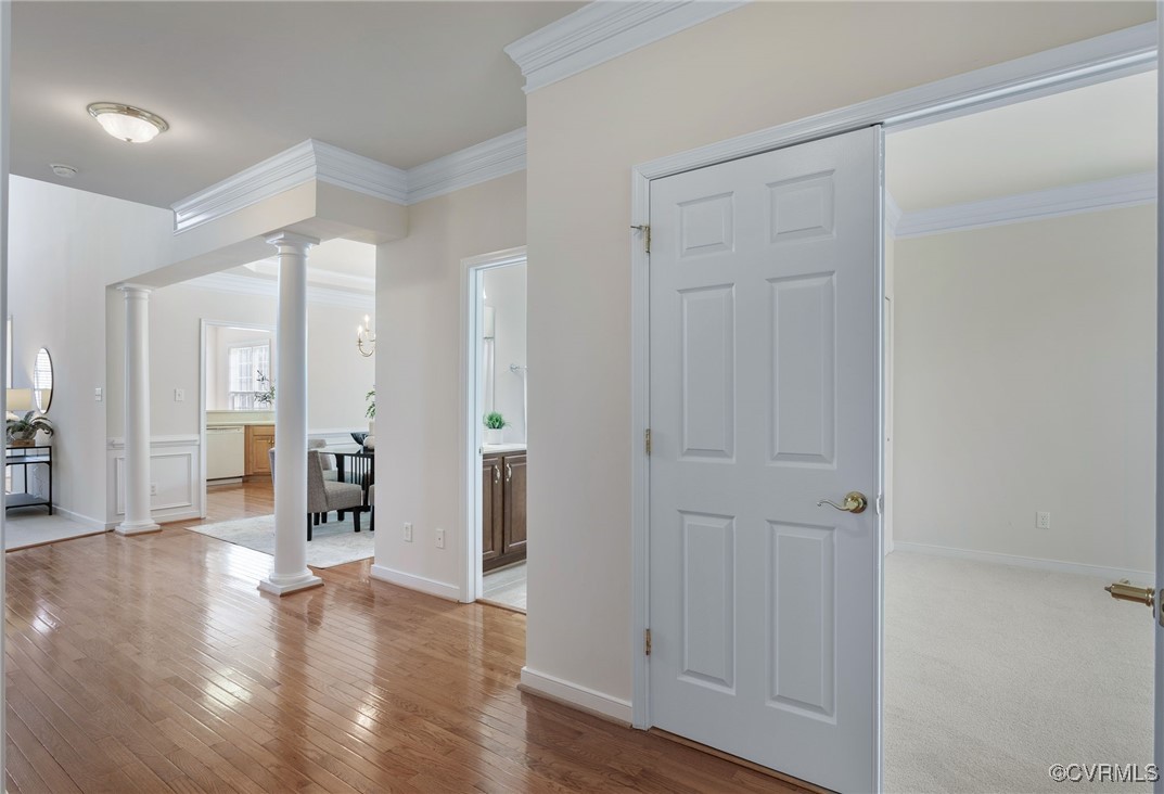 3025 Markfield Drive Midlothian, VA 23113 - Photo 7 of 41 a view of a livingroom with wooden floor