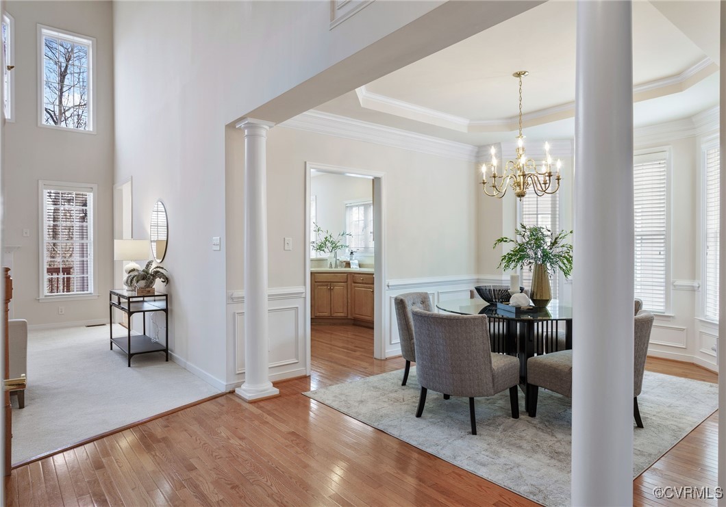 3025 Markfield Drive Midlothian, VA 23113 - Photo 9 of 41 a view of a livingroom and dining room