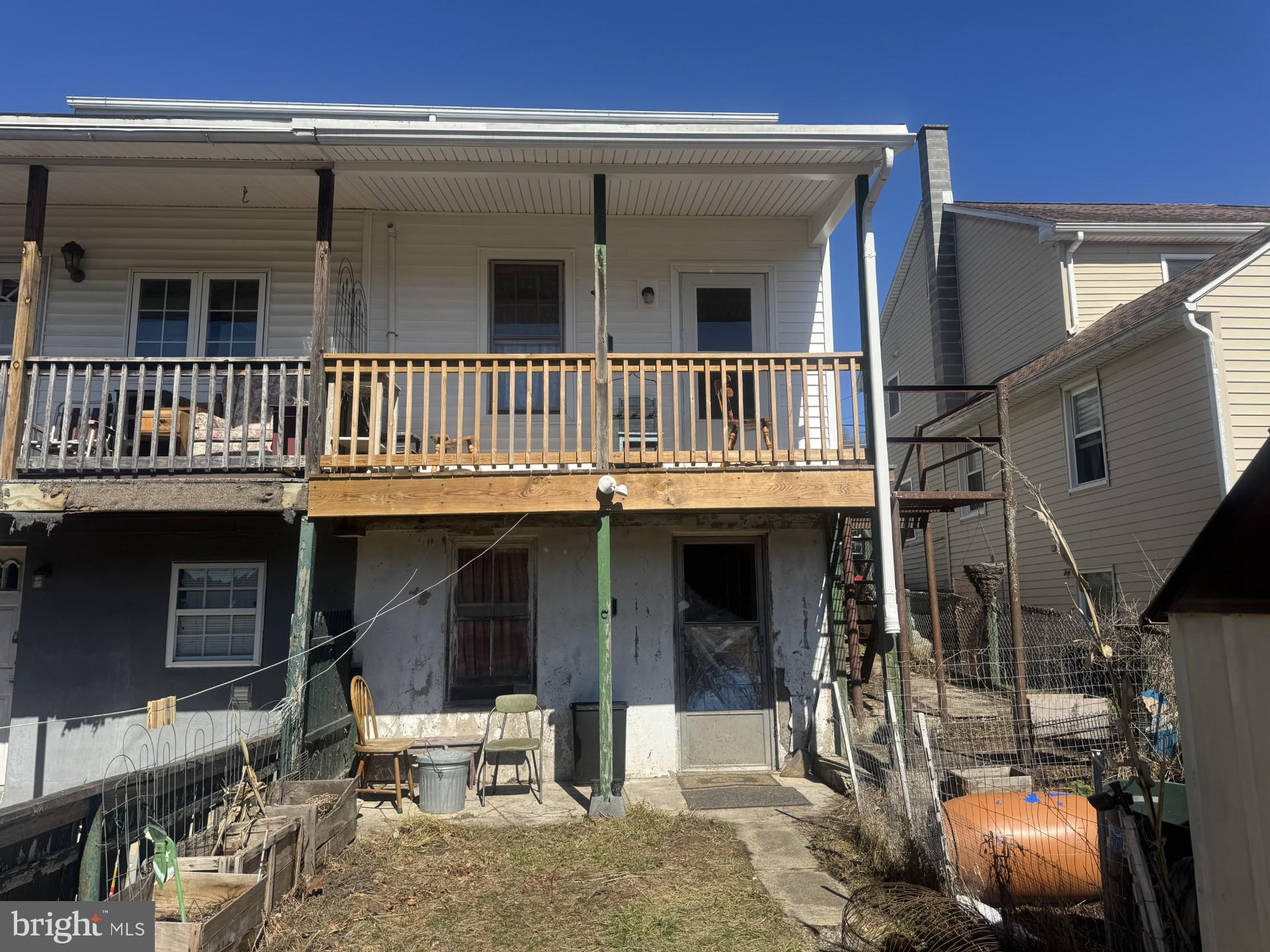 267 Main Street Locust Gap, PA 17840 - Photo 19 of 21 Rear, new deck