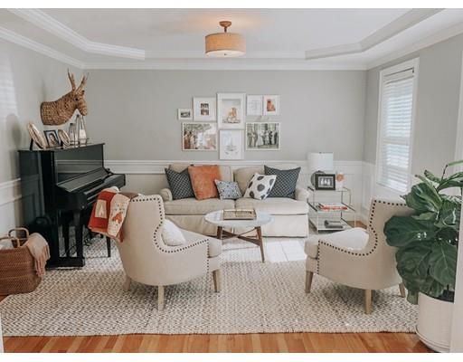 265 Sargent Road Boxborough, MA 01719 - Photo 6 of 15 a living room with furniture a rug and a lamp
