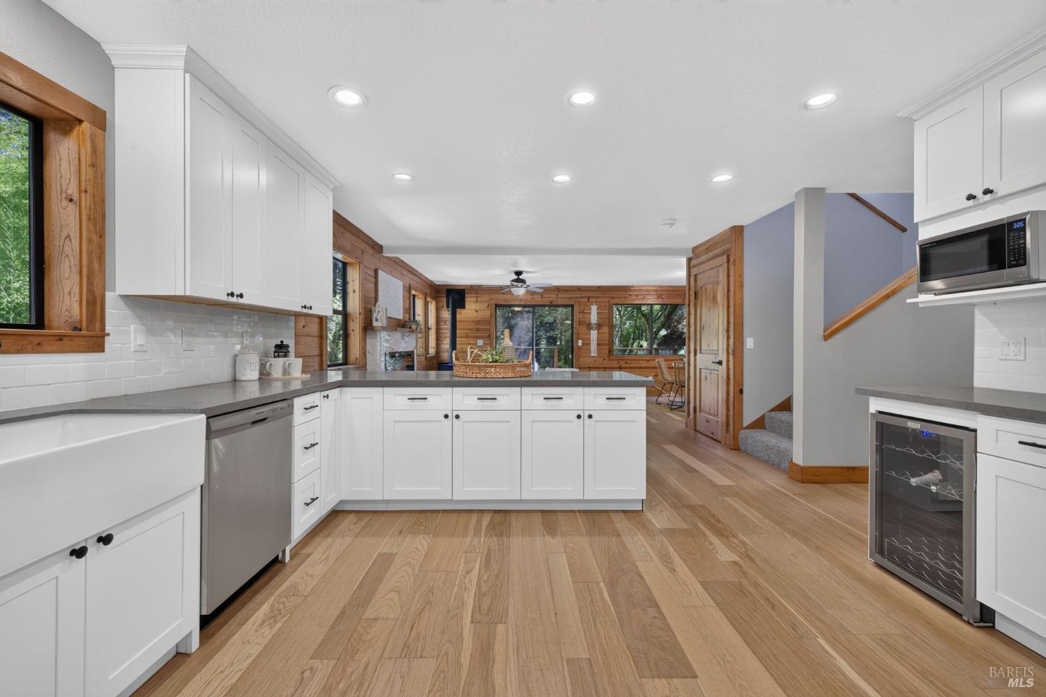 2132 Green Hill Road Sebastopol, CA 95472 - Photo 16 of 55 The kitchen seamlessly flows into the rest of the home.