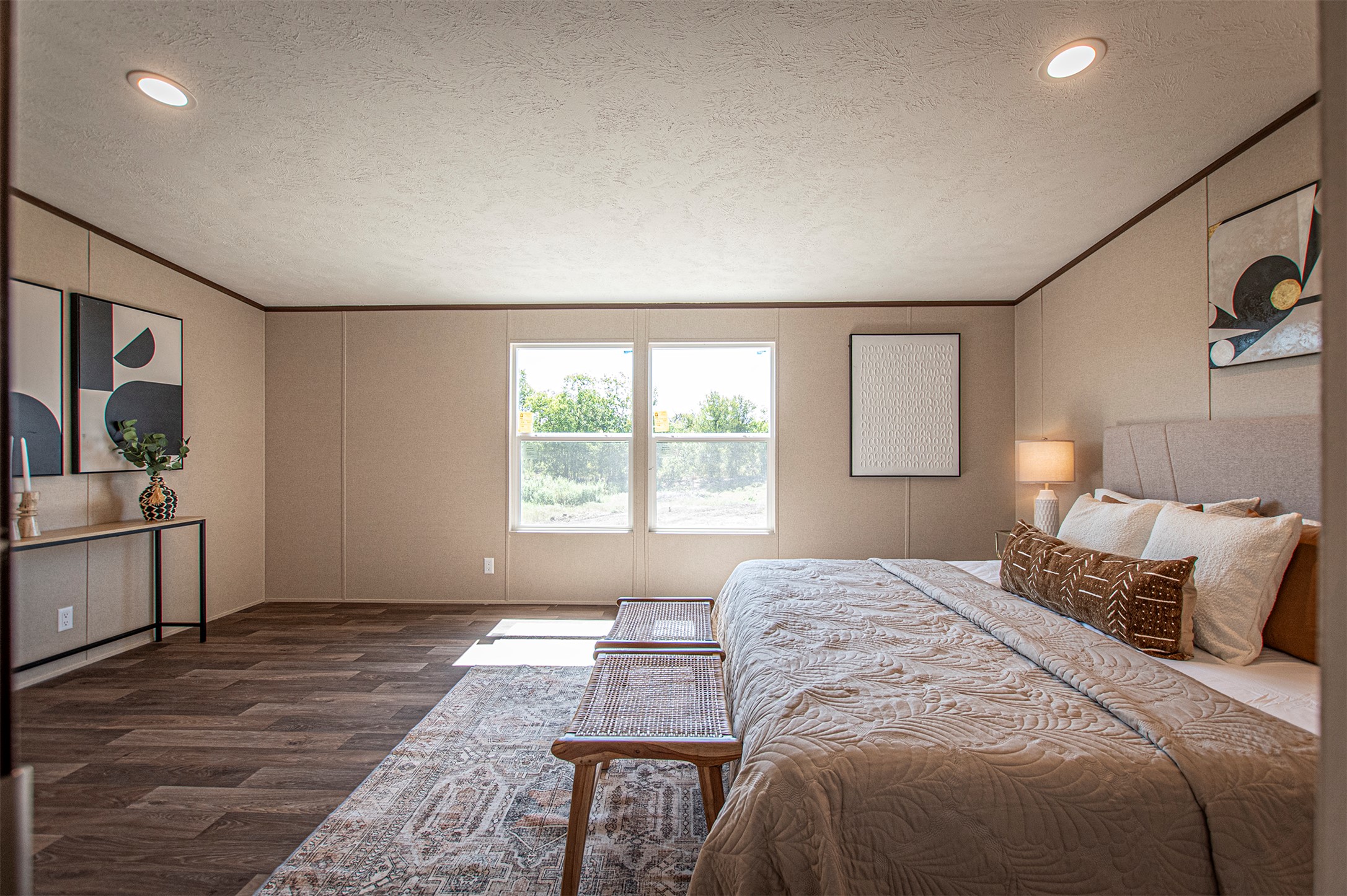 135 Spanish Oak Road Dale, TX 78616 - Photo 14 of 30 a bedroom with a bed and a window