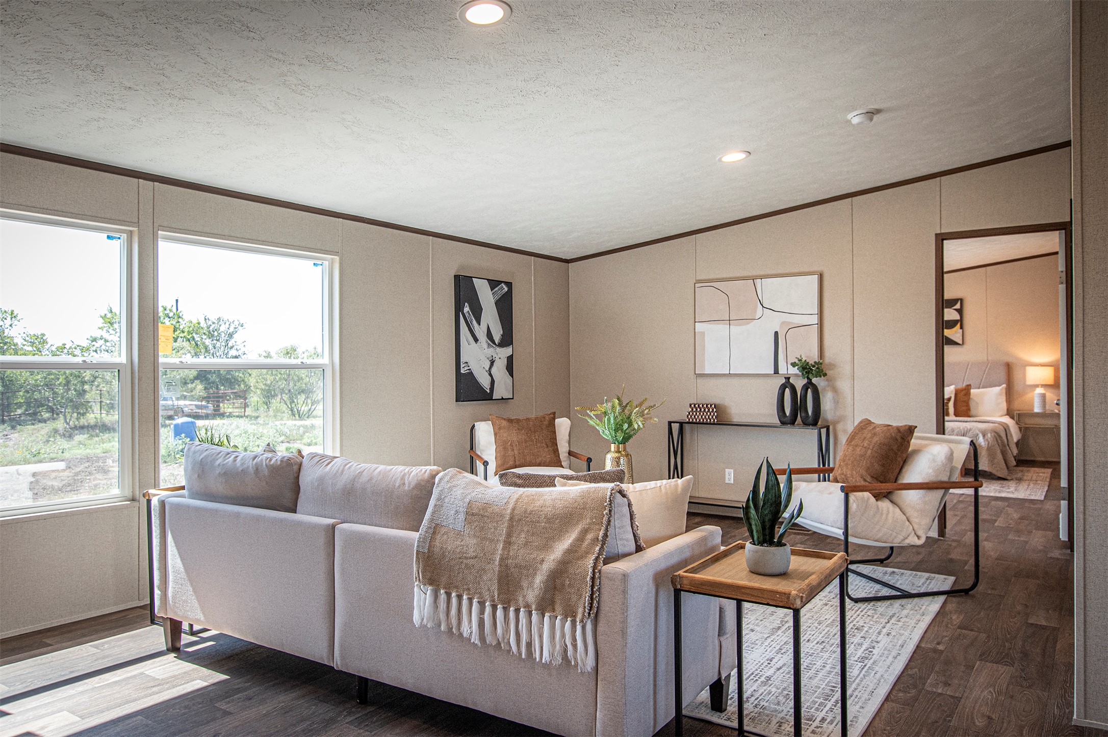 135 Spanish Oak Road Dale, TX 78616 - Photo 4 of 30 a living room with furniture and a large window