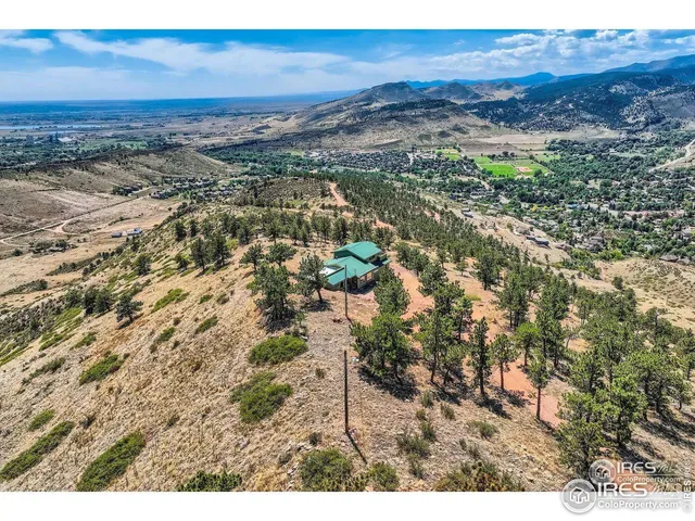 a aerial view of beach and city