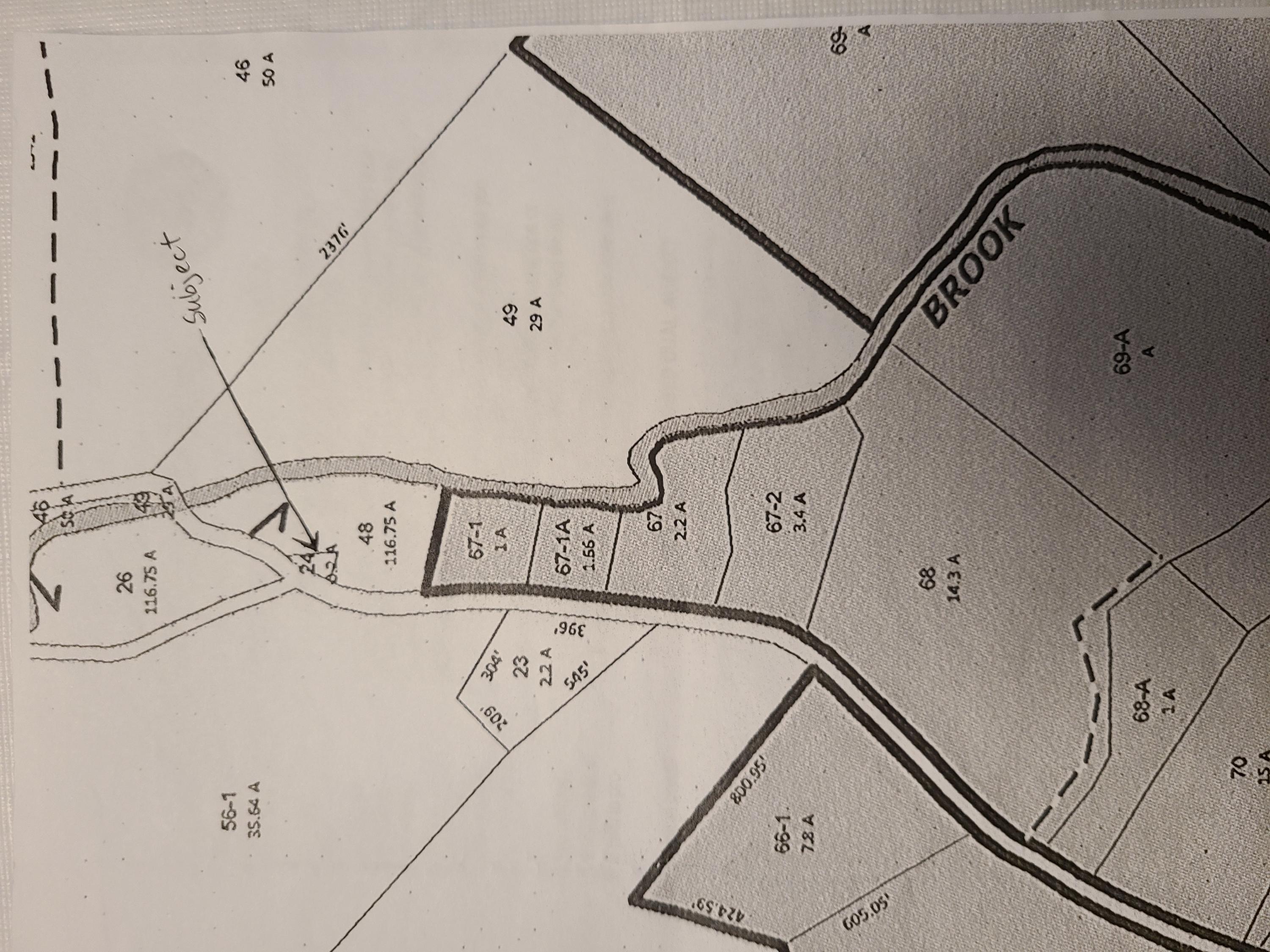 Lot 24 Sawyer Notch Road Andover, ME 04216 - Photo 10 of 10 Close up Tax Map