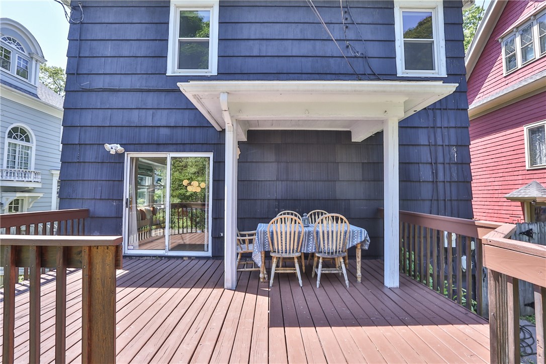 244 Barrington Street Rochester, NY 14607 - Photo 28 of 30 Partially covered deck