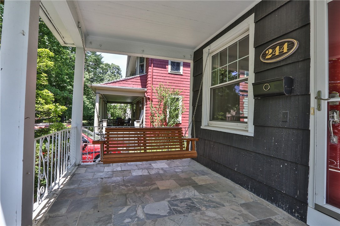 244 Barrington Street Rochester, NY 14607 - Photo 30 of 30 Enjoy people watching from your covered front porc