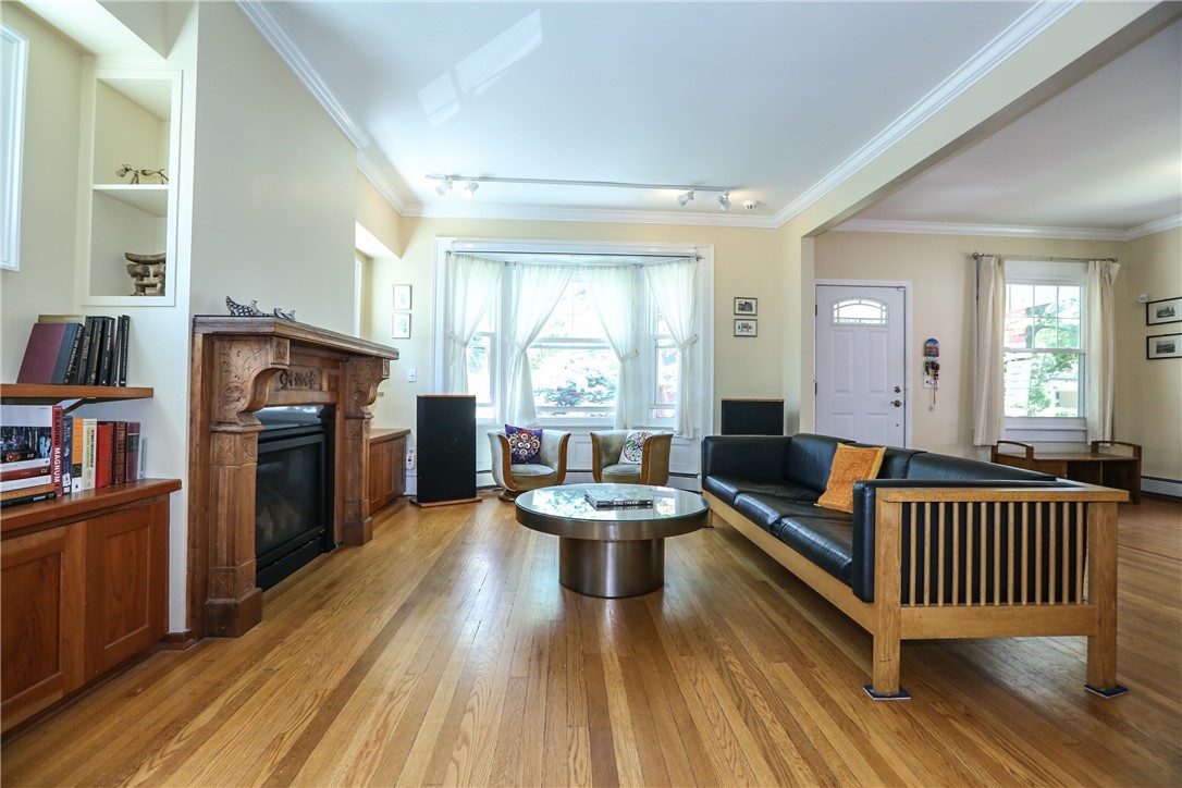 244 Barrington Street Rochester, NY 14607 - Photo 6 of 30 The Living room opens to the foyer & the Dining ro