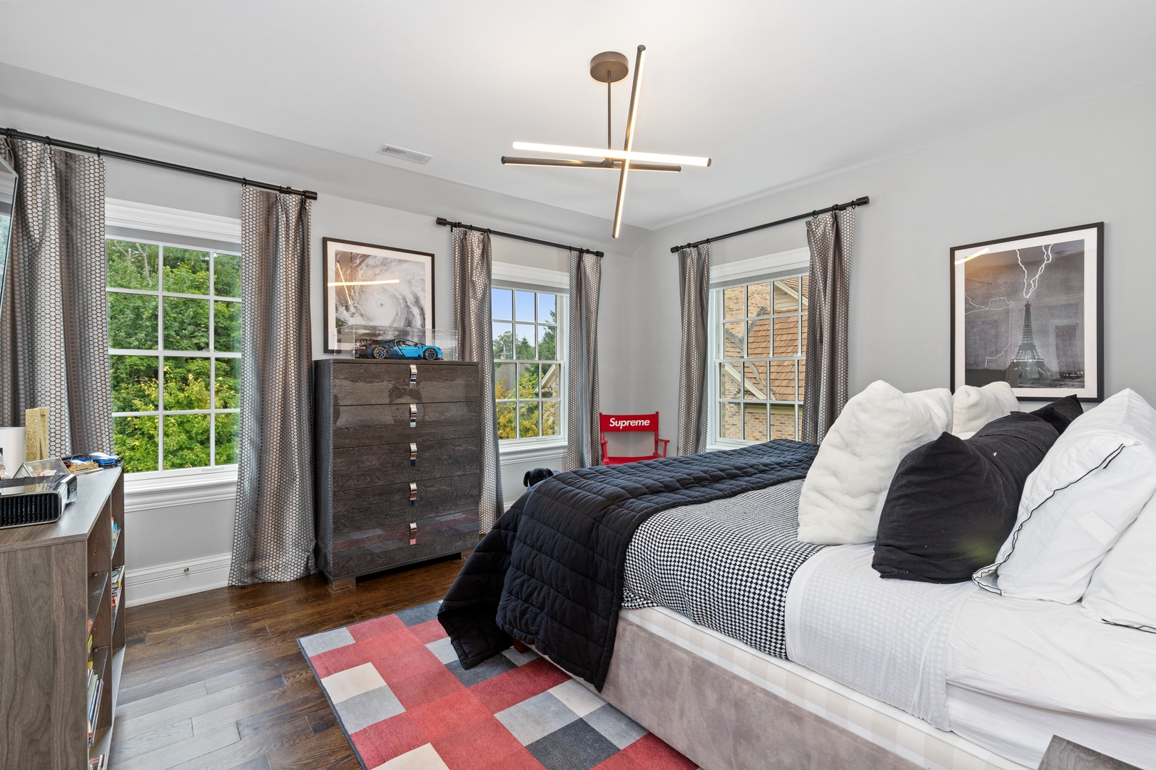 739 East Illinois Road Lake Forest, IL 60045 - Photo 25 of 39 a bed room with a bed and a window