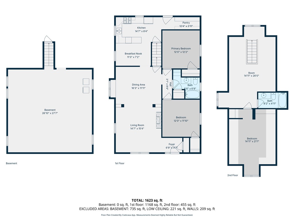 107 Riverside Drive Piqua, OH 45356 - Photo 69 of 69 Explore the meticulously designed floor plan, offering a clear layout of each distinct level and room.