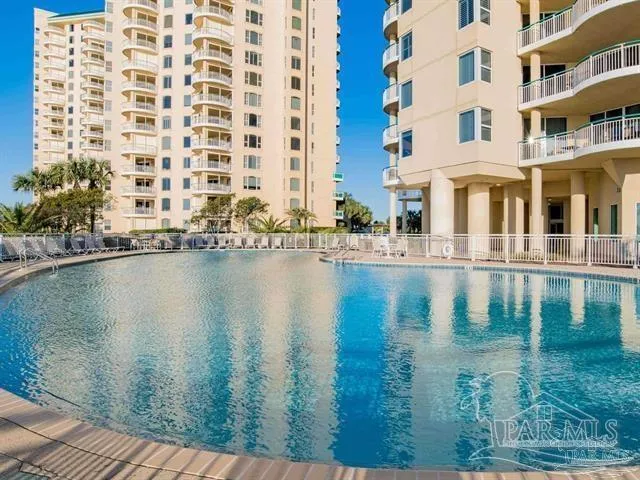 a view of building with lake view