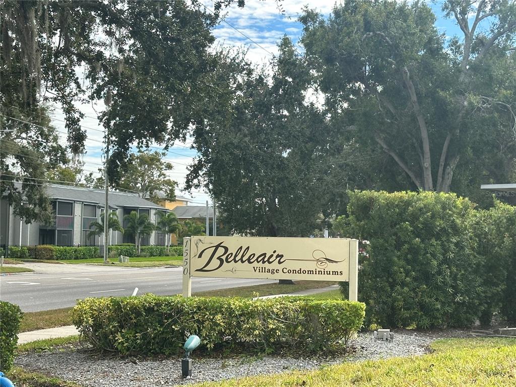 1550 South Belcher Road, Unit 412 Clearwater, FL 33764 - Photo 3 of 40 a sign on the side of a road