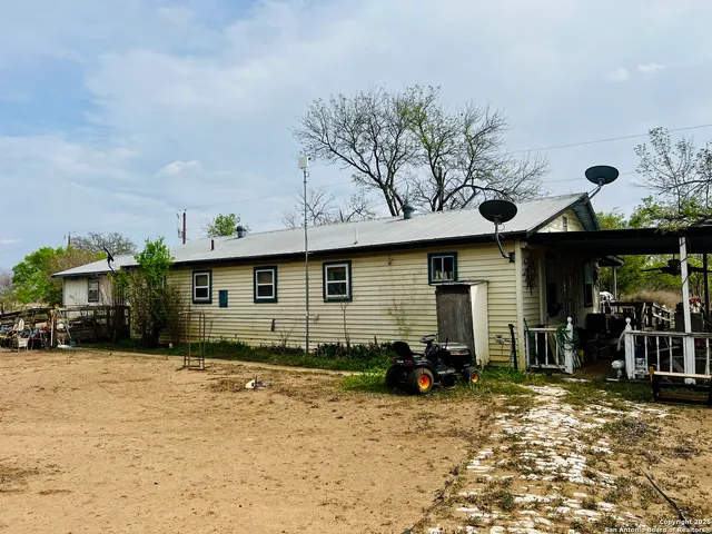 a view of a house with a patio