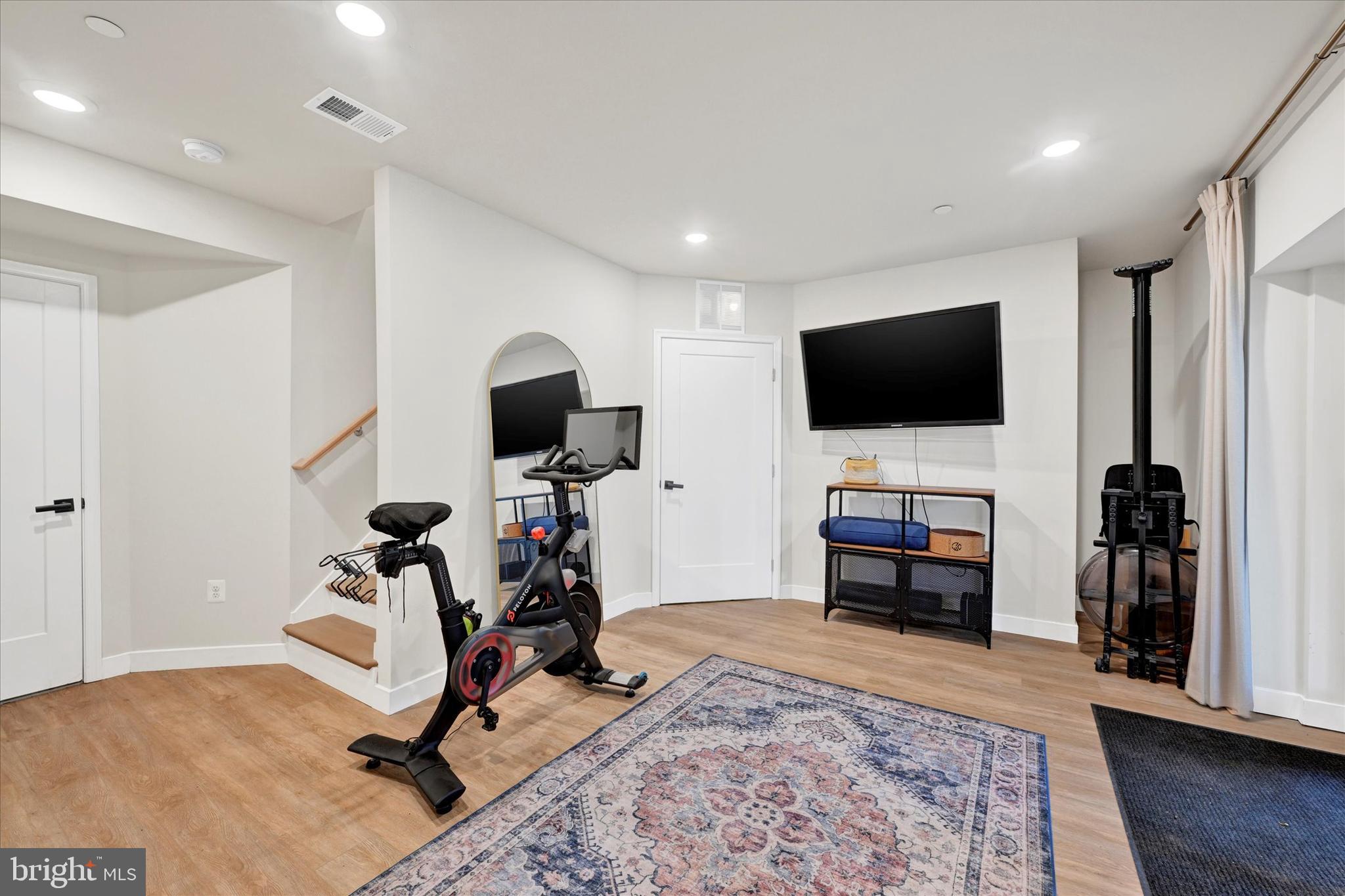 5437 Glen Arm Road Glen Arm, MD 21057 - Photo 41 of 45 a living room with furniture and a flat screen tv