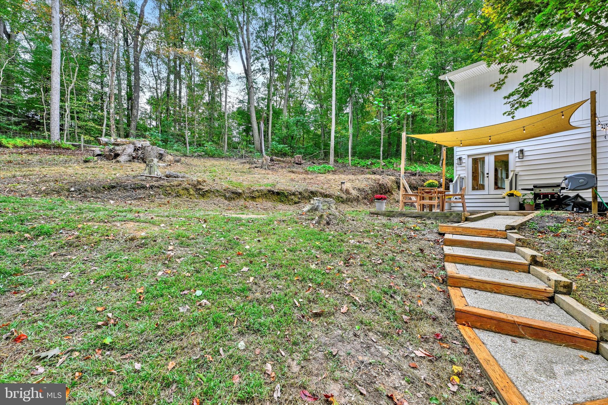 5437 Glen Arm Road Glen Arm, MD 21057 - Photo 43 of 45 a backyard of a house with seating space