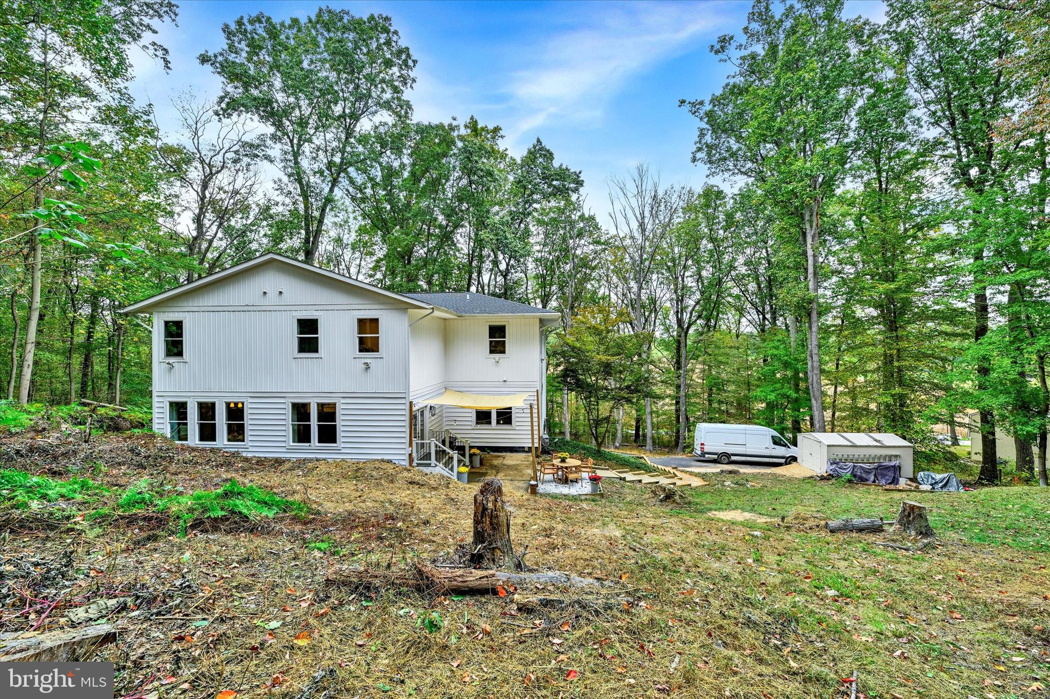 5437 Glen Arm Road Glen Arm, MD 21057 - Photo 44 of 45 a view of a house with backyard and sitting area