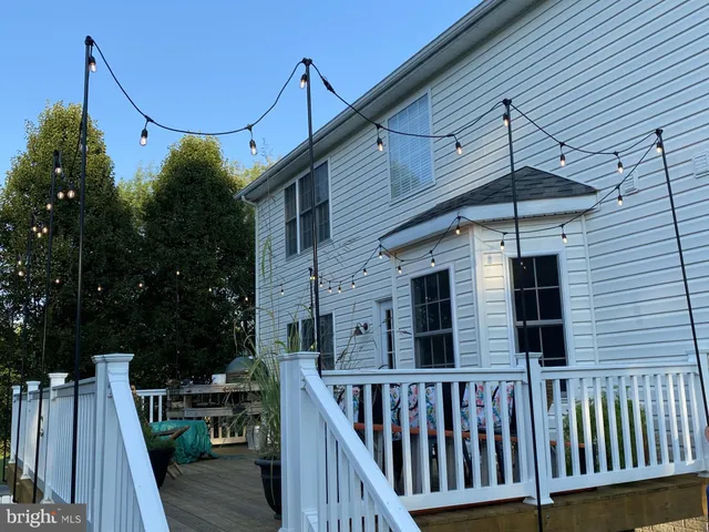 a view of a roof deck