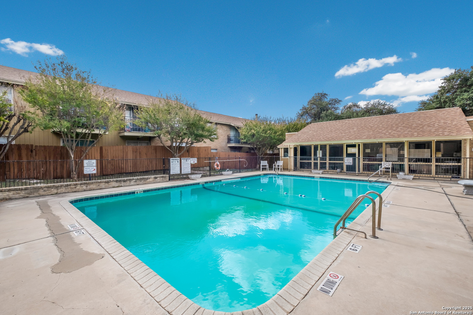 923 Vance Jackson Road, Unit 708 San Antonio, TX 78201 - Photo 14 of 18 a view of a house with swimming pool