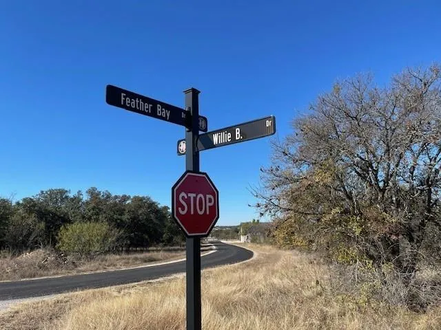 a view of a sign board