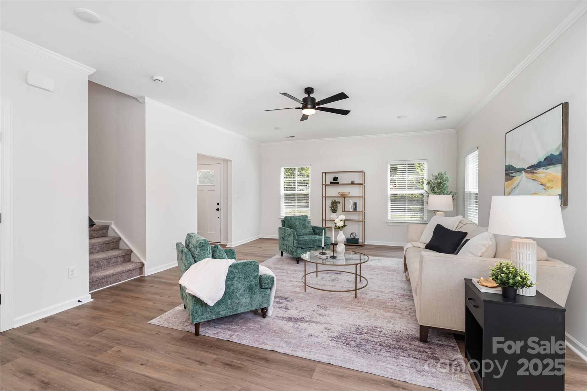 1563 Riverview Circle Fort Lawn, SC 29714 - Photo 3 of 27 a living room with furniture and wooden floor