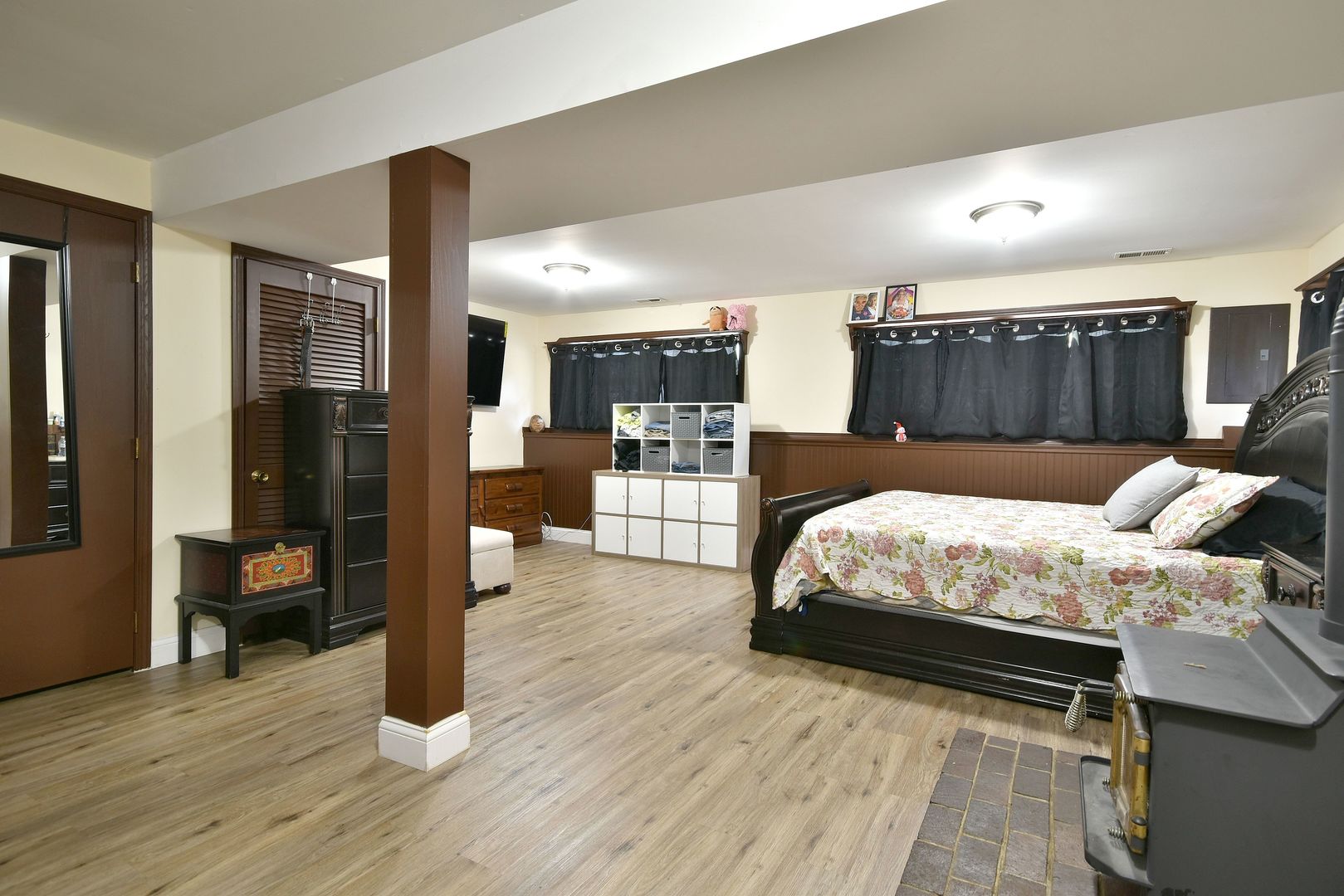 9N590 Flora Drive Elgin, IL 60123 - Photo 26 of 31 a bedroom with a bed and a view of living room