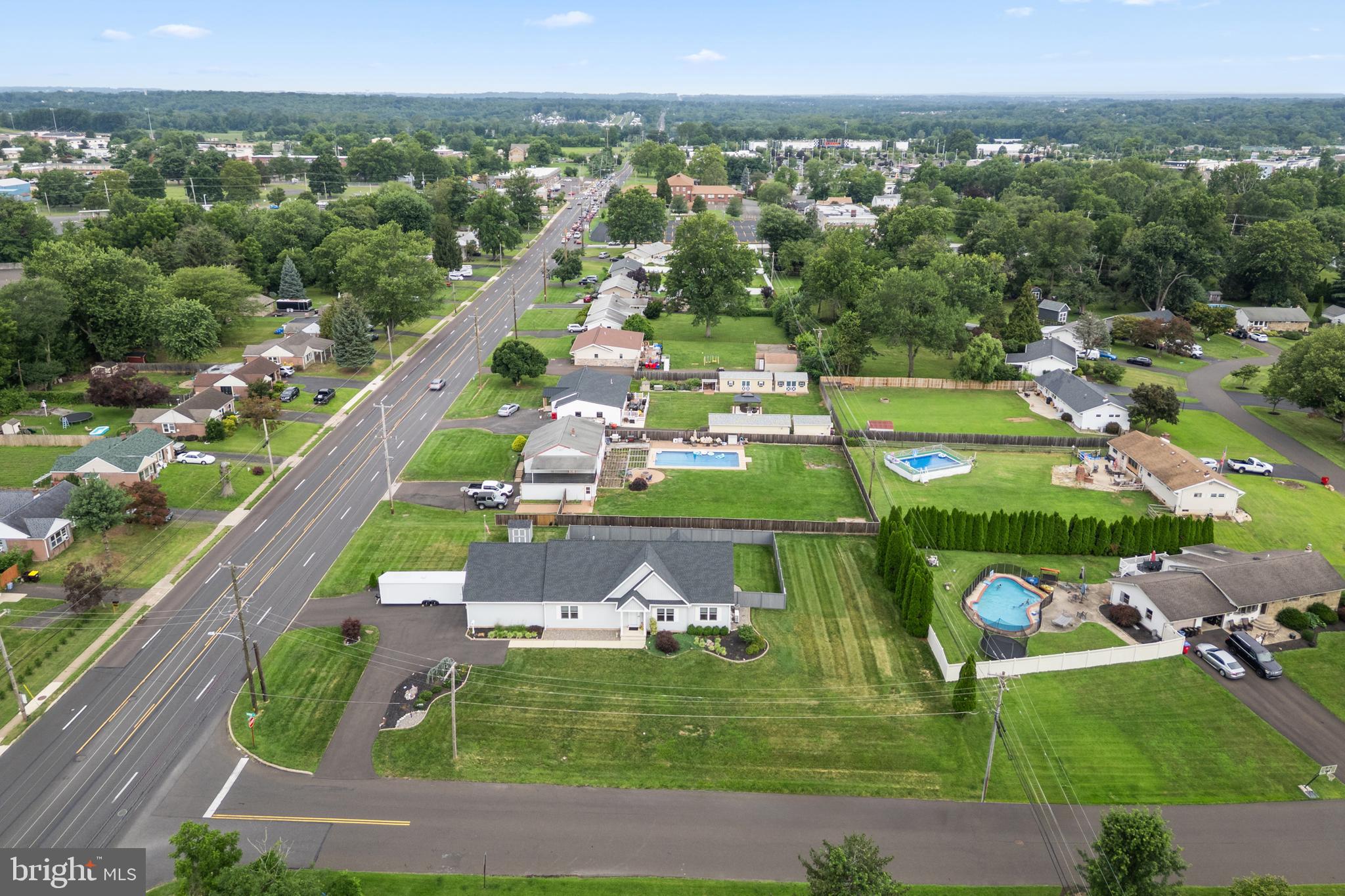 1549 West County Line Road Warminster, PA 18974 - Photo 49 of 57 Over head view