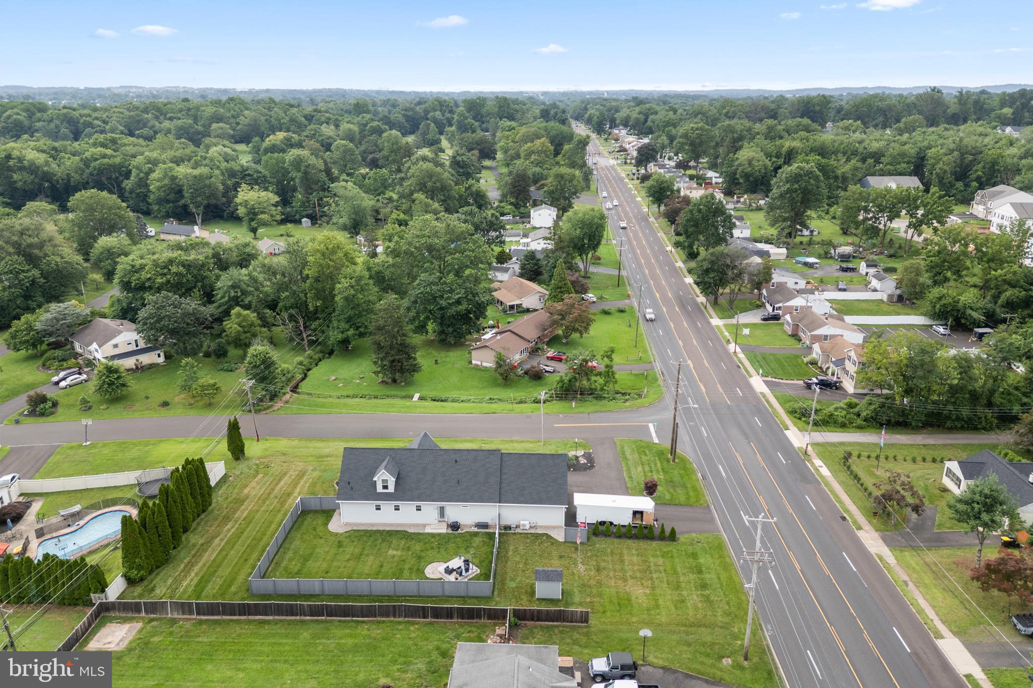 1549 West County Line Road Warminster, PA 18974 - Photo 54 of 57 Over head view