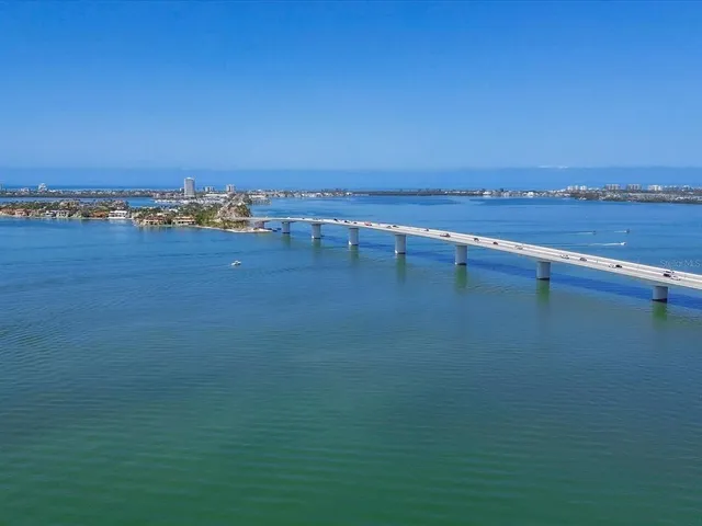 a view of outdoor space with ocean view