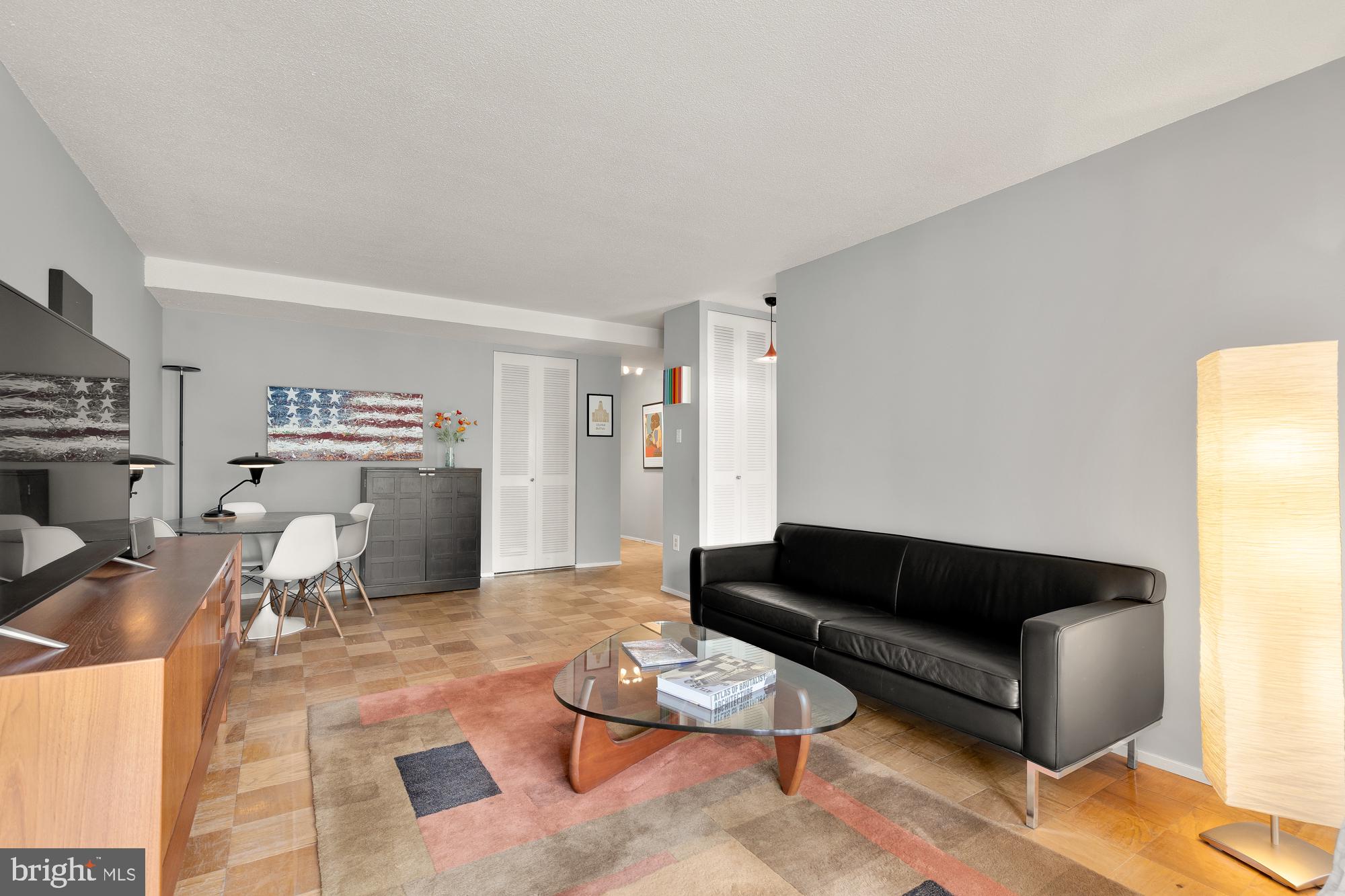 1311 Delaware Avenue Southwest, Unit S528 Washington, DC 20024 - Photo 6 of 17 a living room with furniture and a couch