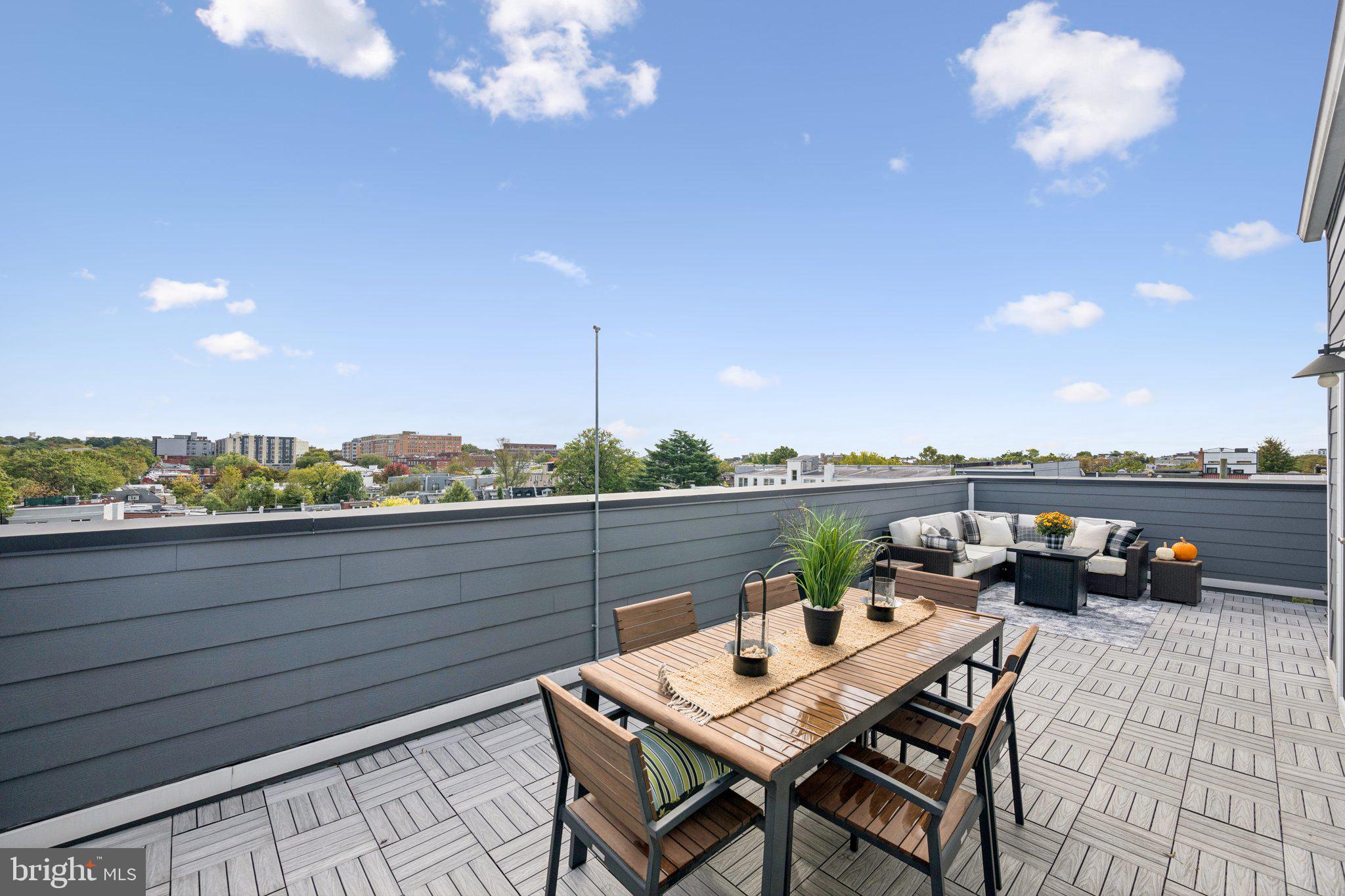 1316 Shepherd Street Northwest, Unit 4 Washington, DC 20011 - Photo 22 of 25 a view of a terrace with furniture
