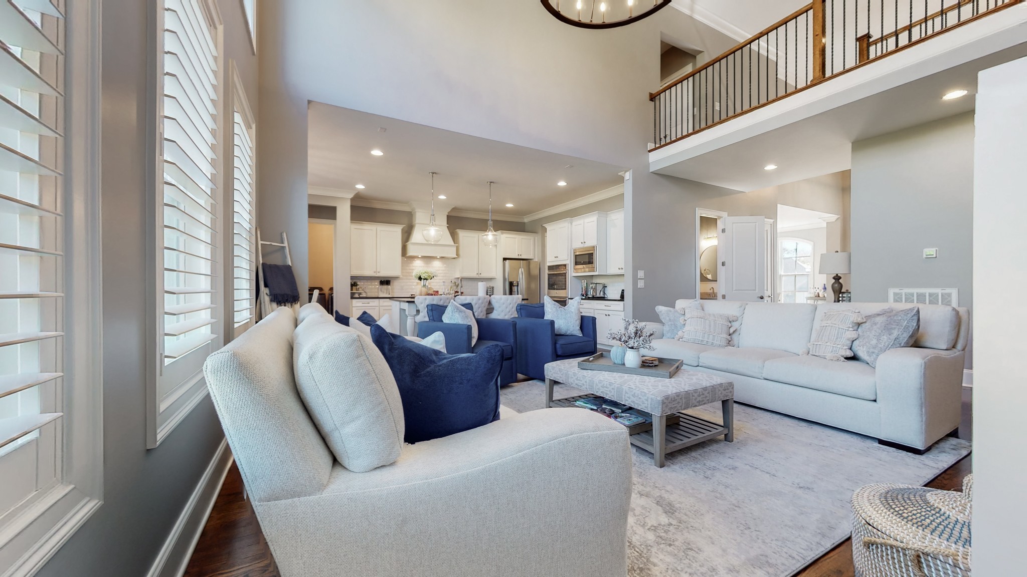 6023 Lookaway Circle Franklin, TN 37067 - Photo 17 of 50 a living room with furniture kitchen view and a large window
