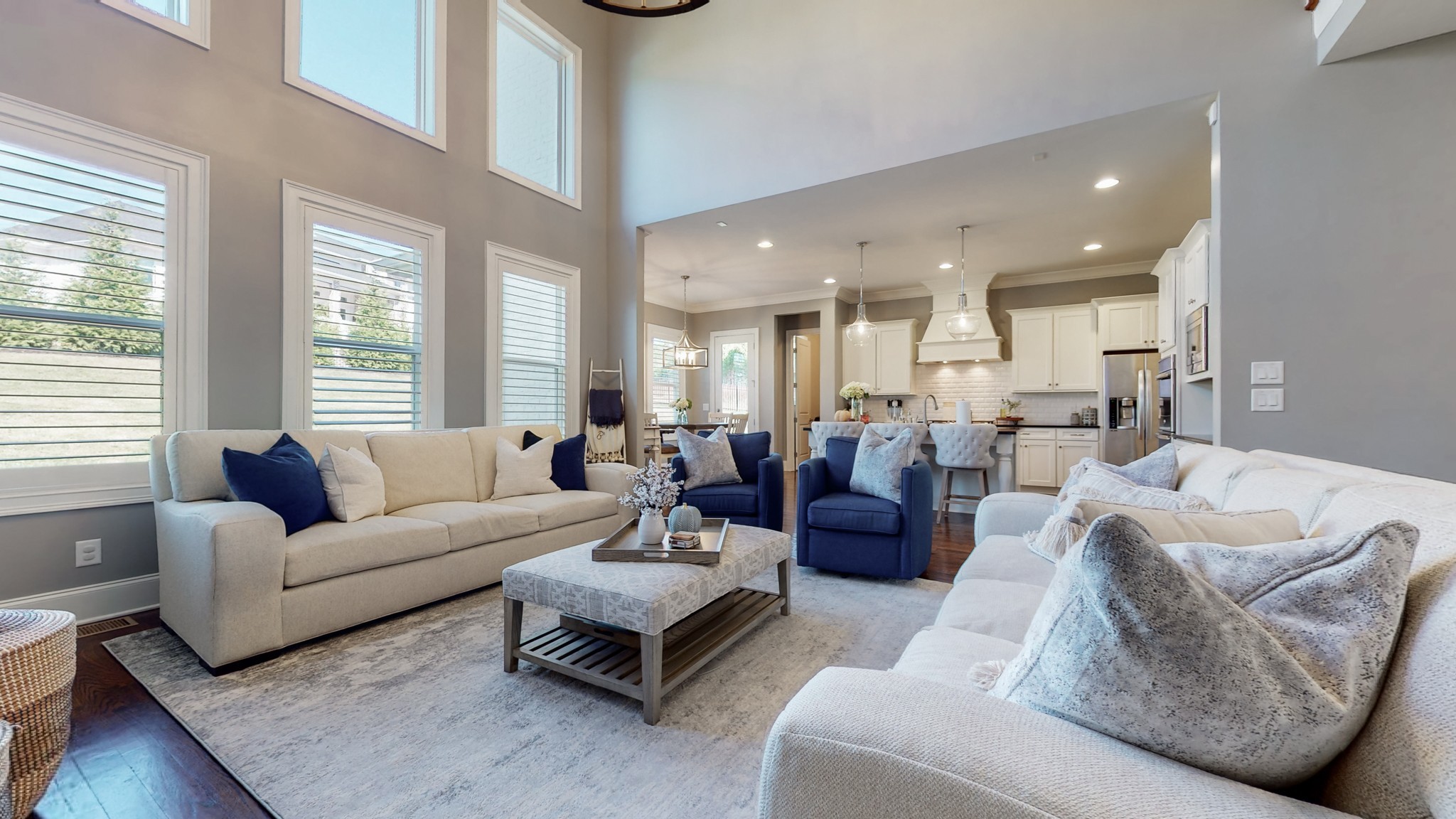 6023 Lookaway Circle Franklin, TN 37067 - Photo 18 of 50 a living room with furniture and a large window